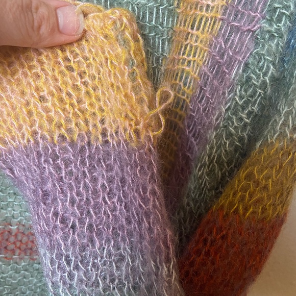 Spense Striped Open Front Cardigan - Picture 9 of 9